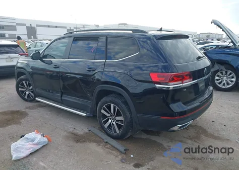 2021 Volkswagen Atlas 2.0T Se from USA, damaged, VIN 1V2DP2CA6MC528724